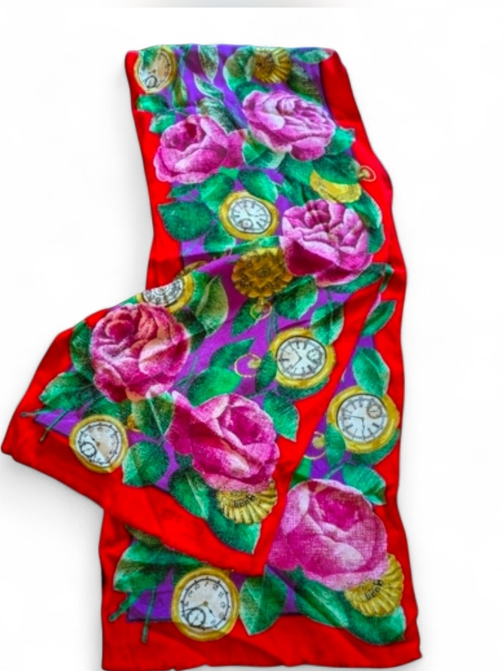 Vintage silk Oscar de la Renta Studios scarf